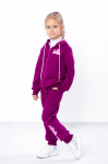 Spordidress (t&uuml;drukud) &ndash; Soe lukuga kapuutsiga pusa ja p&uuml;ksid prindiga, Talv, 6436-025-33-5 HC 104 fuksia