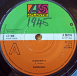 7-tolline plaat BARRABAS - Checkmate K10716 Atlantic 1975 UK Soul/Funk Kasutatud
