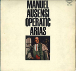 LP plaat MANUEL AUSENSI - Ooperiaariate kogumik SLC1556 LONDON Jaapan Klassikaline Kasutatud