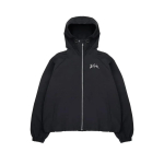 RogueWave Streetwear Y2k Treeningjakk Retro Klassikaline Prindiga Tuulejakk Lukuga Dressipluus Kapuutsiga Mehed Naised Mood Harajuku Bomberjakk Pealsed S black