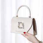 Glitter Bling l&auml;ikiv luksuslik glamuurne peen 1 tk elegantne ja moodne s&auml;delev sametine &otilde;htune sidurikott 22.5x5.5x13.5cm