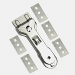 Pliidiplaadi kaabitsa puhastusvahendi eemaldaja klaaskeraamiline 5 tk l&otilde;iketeraga puhastusahju pliidiga 1set