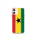 Coque T&eacute;lephone Drapeau Ghana &ndash; iPhone 12 mini