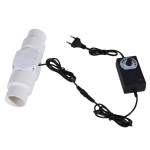 K&otilde;rge efektiivsusega 20/25/32/40/46mm sissevoolukanalisse paigaldatav metalllabadega ventilaator k&ouml;&ouml;gi ventilatsiooniks ja suitsu eemaldamiseks EU-40