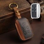 Autopuldi v&otilde;tme&uuml;mbris, nahkkattega kate Land Rover Range Rover Sport Evoque Freelander Velar Discovery 4 Jaguar XE XJ XF kitarrile