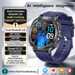 2025 Uus Tervisekell 7 Ultra Nutikell Kusihappe Verelipiidid EKG+PPG Verer&otilde;hk S&uuml;dame l&ouml;&ouml;gisagedus Nutikell Black-silicone