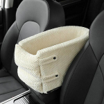 Kaasaskantav Lemmiklooma Koera Autoiste Keskkonsool Libisemiskindel Koera Kandekott 42x20x22cm beež