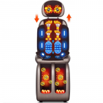 T&auml;iendus elektriline kogu keha massaažitool kaela taga v&ouml;&ouml; jalg infrapuna soojendus vibratsioon s&otilde;tkumine Shiatsu padi istme l&otilde;dvestus EU Plug