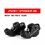 Honda NC 750 X NC750X 2016 jaoks &ndash; CB500X CB500F CB300F mootorratta lisatarvikute p&uuml;stik, t&otilde;stev juhtrauda klamber, juhtrauda p&uuml;stik Black-NC750X