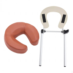 Masseerilaua N&auml;okrae Reguleeritav Asendus Padjaga Tooli Peatugi Poe Kodu Salongi jaoks Red Brown