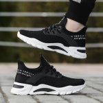 V&otilde;rgust Meeste Kingad Hingav Valge Meeste Tossud Trendikad Kerged Must Suur Suurus Meeste Vabaaja Jalan&otilde;u Zapatillas Hombre 44 must