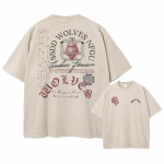 Darc Wolves Sport Vintage Pesuga T-s&auml;rgid J&otilde;usaal Kulturism &Uuml;lem&otilde;&otilde;dulised Meeste R&otilde;ivad Suvine Fitness TEE Trenn Darc Sport T-s&auml;rgid 4XL