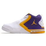 Air Jordan Big Fund Lakers Unisex tossud Valge University-Gold Court-Lilla BV6273-105 41