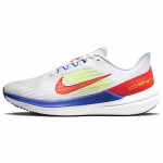 Nike Air Winflo 9 Valge Racer Sinine Punane Meeste Tossud Helepunane Volt Must DX3355-100 44.5