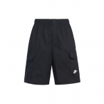 Nike Sport Essentials Tikitud logo Kasutustaskuga Tavaline l&otilde;ige Keskmise v&ouml;&ouml;kohaga l&uuml;hikesed p&uuml;ksid Meeste p&uuml;ksid Must DM6834-010 S