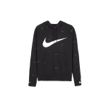 Nike NSW Swoosh Fliisist Kapuutsiga S&auml;rk Meeste S&auml;rk Must DA0111-010 L