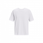 Under Armour Ua Suur Lihaseline L&uuml;hikeste Varrukatega &Uuml;hev&auml;rviline &Uuml;mmarguse Kaelusega T-s&auml;rk Meeste Topid Valge 1384037-100 XL