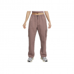 Nike Sportswear Essential &Uuml;hev&auml;rvilised Logoga Sirgete S&auml;&auml;ristega Cargo P&uuml;ksid Naiste p&uuml;ksid Suitsuhall DO7210-208 M