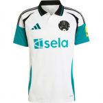Adidas Newcastle United FC SS24 Mugav Retro S&auml;rk Mood Kiiresti Kuivav L&uuml;hikeste Varrukatega Jalgpallis&auml;rk Meeste Topid Valge IW0390 M