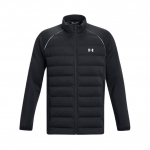 Under Armour Stretch H&uuml;briid Mugav Vabaaja Puhverjakk Meeste &Uuml;ler&otilde;ivad Must 1366290-002 XXL