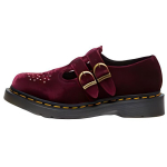 dr. Martens Vegan Kerged &Uuml;marotsalised Platvorm-Mary Jane Kingad Naiste Kingad Punased 31956600 36