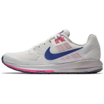 Nike Zoom Structure 21 Kerge Hingav V&otilde;rkpolsterdus Libisemisvastane Vastupidav Madal L&otilde;ige Maratonijooksukingad Naiste toss Valge Sinine Roosa 904701-101 36
