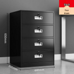 Kontori mobiilne hoiukapp lukuga: Lauasahtli all olev lehtmetallist arhiiv ja sahtlite organiseerija Standard