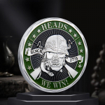 1 tk 1881 R&auml;ndaja v&auml;liskaubanduse m&auml;lestusm&uuml;nt M&uuml;ndi l&auml;bim&otilde;&otilde;t 38MM One Size h&otilde;be