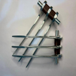 2 Wolverine'i alumiiniumk&uuml;&uuml;nt komplekt X-Mehed Logan 25cm