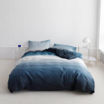 100% Puuvill &Scaron;ikk Gradiendi Voodipesukomplekt &Uuml;he Inimese Twin Queen Suurus 3 tk &Uuml;lipehme Hingav Peidetud T&otilde;mblukuga Tekikott Padjap&uuml;&uuml;rid Twin 150X200cm Pcs
