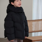 Uued talvised lasteriided Korea stiilis poistele ja t&uuml;drukutele l&uuml;hike pehme paksendatud puhvis jope laste sulejope 160cm