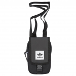 Adidas Originals Pol&uuml;ester &Otilde;lakott Crossbody kott Tavaline Unisex Must Adidas DU6795 M