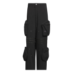 Adidas Originals X Gali koost&ouml;&ouml; FW25 Kestp&uuml;ksid Eemaldatavad Laiad Keskmise v&ouml;&ouml;kohaga Cargo P&uuml;ksid Unisex P&uuml;ksid KS8241 M black