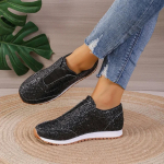 Naiste vabaajajalatsid Naiste mood Kevad s&uuml;gis, litrid l&otilde;uendiga tossud naiste madala platvormiga vulkaniseerivad kingad Zapatillas Mujer 43 must