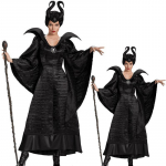T&auml;iskasvanute Maleficent Uinuv Kaunitar Kost&uuml;&uuml;m - Inspireeritud Angelina Jolie'st XL