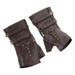 Keskaegsed soomuskindad Laiad mansetid K&auml;ekaitsmed Mehed Steampunk Renessanss Ristis&otilde;itjad Randmekaitse K&auml;ekaitsmed Cosplay Kost&uuml;&uuml;m tumesinine v&auml;rv