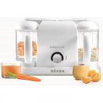 BEABA, Babycook Duo, robot b&eacute;b&eacute; 4 en 1, contenance XXL, blanc