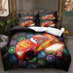 Laste Lightning Cartoon Voodipesu Kolmeosaline Tekikott Spain Cama 90