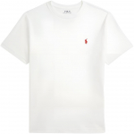 Polo Ralph Lauren T-s&auml;rk Ss25 Surfilaua Prindiga Puuvillane Kootud Laste Topid Valge 323965839-001 L