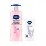 Vaseline Vita helendav kehakreem 400ml + K&auml;tekreem 50ml Komplekt