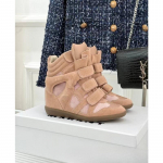 Uued Peidetud T&otilde;stetud K&otilde;rge S&auml;&auml;rega Naiste Kingad V&auml;rvikombinatsiooniga Tasase P&otilde;hjaga Vabaaja Takjapaeltega Tennised Naistele 35