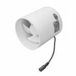 4-tollised inline ventilaatorid Heitgaasiventilaator 12V Ventilatsioonipuhur Kanaliventilaator Madala m&uuml;ratasemega kasvatustelgi, keldrite, vannitubade jaoks 1