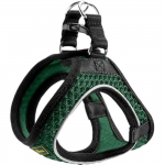 Harnais - HUNTER - Hilo Comfort - Vert fonc&eacute; - Taille S - Pour petit chien must