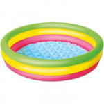 Piscine pataugeoire gonflable enfants &Oslash; 102 cm kollane