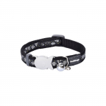 Collier pour chat - Red Dingo - Noir - 12 mm - 20/32 cm - Clochette et s&eacute;curit&eacute; must