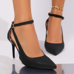 Mood Naiste Kingad 2024 K&otilde;rge Kvaliteediga &Uuml;hev&auml;rvilised Terava Ninaga Madala S&auml;&auml;rega &Otilde;&otilde;nes &Uuml;he S&otilde;naga Pandlaga Rihm Stiletto Naiste K&otilde;rged Kontsad 36 must