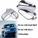 Rhyming tahavaatepeegli kork tiiva k&uuml;ljepeegli katte korpus sobib Golf 4, MK4, Bora 1998&ndash;2004 autotarvikud kroom Sliver Left