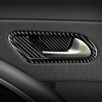 For VW scirocco R Accessories Carbon Fiber Internal Stickers Door Handle Rearview mirror knob 2009-2016 Car Styling Rearview Mirror Knob