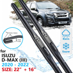 Auto esiosa klaasipuhasti harjad Isuzu D-Max Mk3 RG 2022 2023 DMax esiklaasi esiklaasi aknaharjade pesuri jaoks RHD