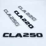3D-t&auml;hed CLA180 CLA200 CLA220 CLA250 CLA260 4Matic ABS-embleem Mercedes Benz C118 W117 auto poritiiba pagasiruumi tagumise logo kleebis 4Matic h&otilde;be